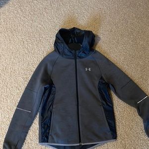 Warm athletes jacket